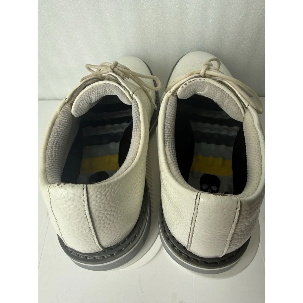 G/FORE Gallivanter Golf Shoes Mens 7 Pebble Grain Leather STYLE: GMF000001 S/MNT